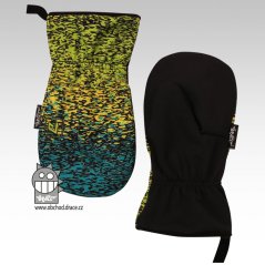 Rukavice softshell - vzor 36 - DOPRODEJ