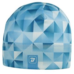 Funkční čepice Bruno - vzor 172  - modrá/bílá - čepice na jaro / podzim