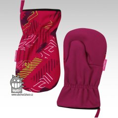 Rukavice softshell - vzor 38 - DOPRODEJ