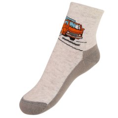 Bavlněné dětské ponožky - Baszek - vzor 039 - nákladní auto