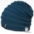 Merino pletená čepice Harmony - vzor 11 - petrol