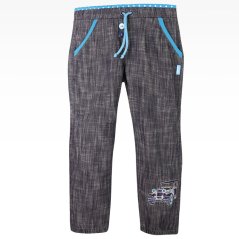Kalhoty Sabina - vzor 11 - jeans tyrkys auto