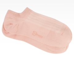 Dámské a dívčí bavlněné kotníkové ponožky - vzor 024 - starorůžová