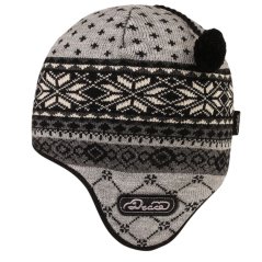 čepice laponka pletená AKCE / DOPRODEJ - vzor 067