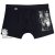 Chlapecké  bavlněné boxerky - vzor 049  - tmavě modrá - vlk