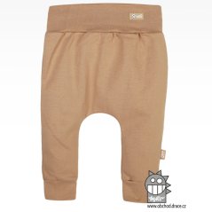 Kojenecké tepláky Baby - vzor 02 cappuccino