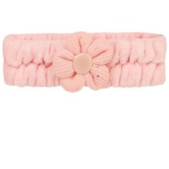 Dětská ozdobná čelenka Kytička - vzor 07 - světle růžová